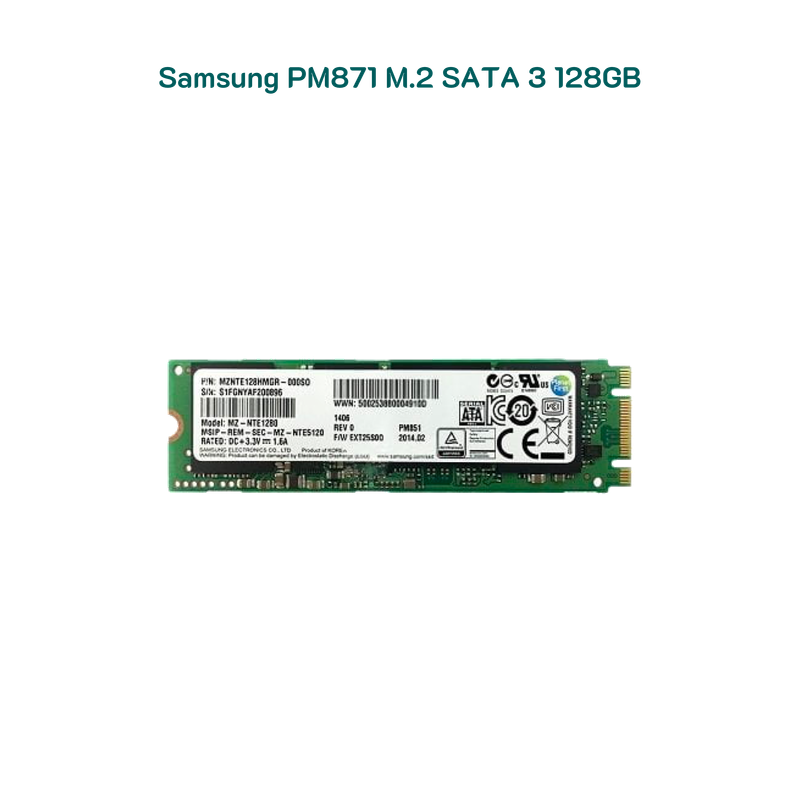 Ổ cứng 128Gb Samsung PM871 M.2 SATA 3