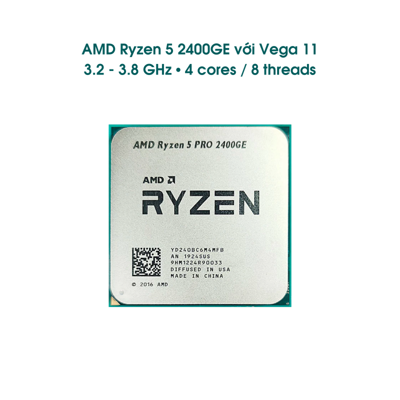 CPU AMD Ryzen 5 2400GE