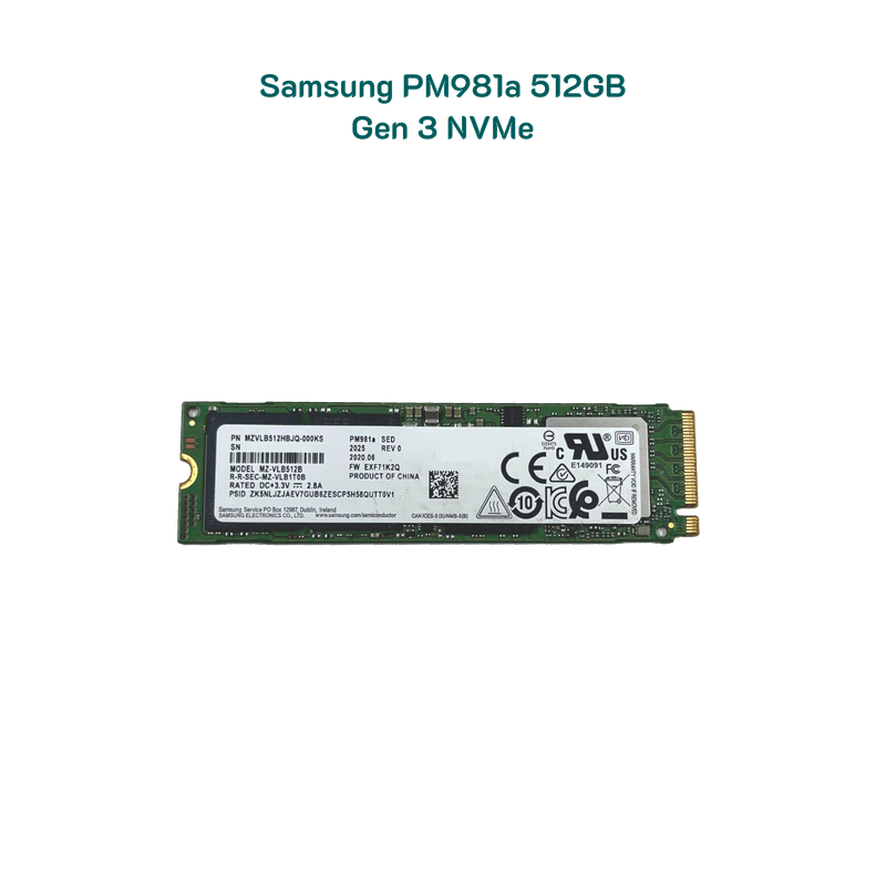 Ổ cứng 512 Samsung PM981a NVMe PCIe 3.0 x4
