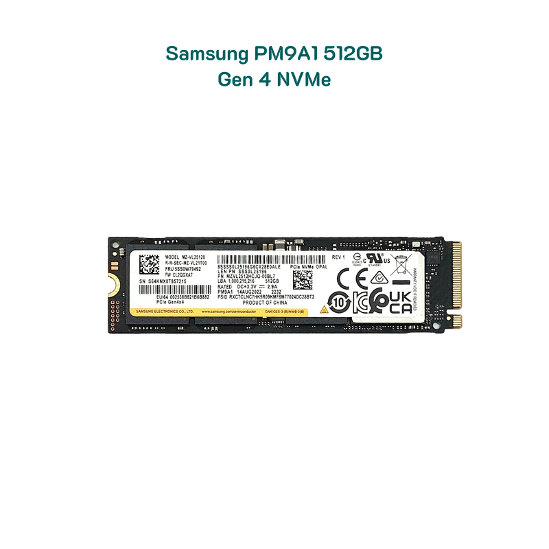 Ổ cứng 512Gb Samsung PM9a1 NVMe PCIe 4.0 x4
