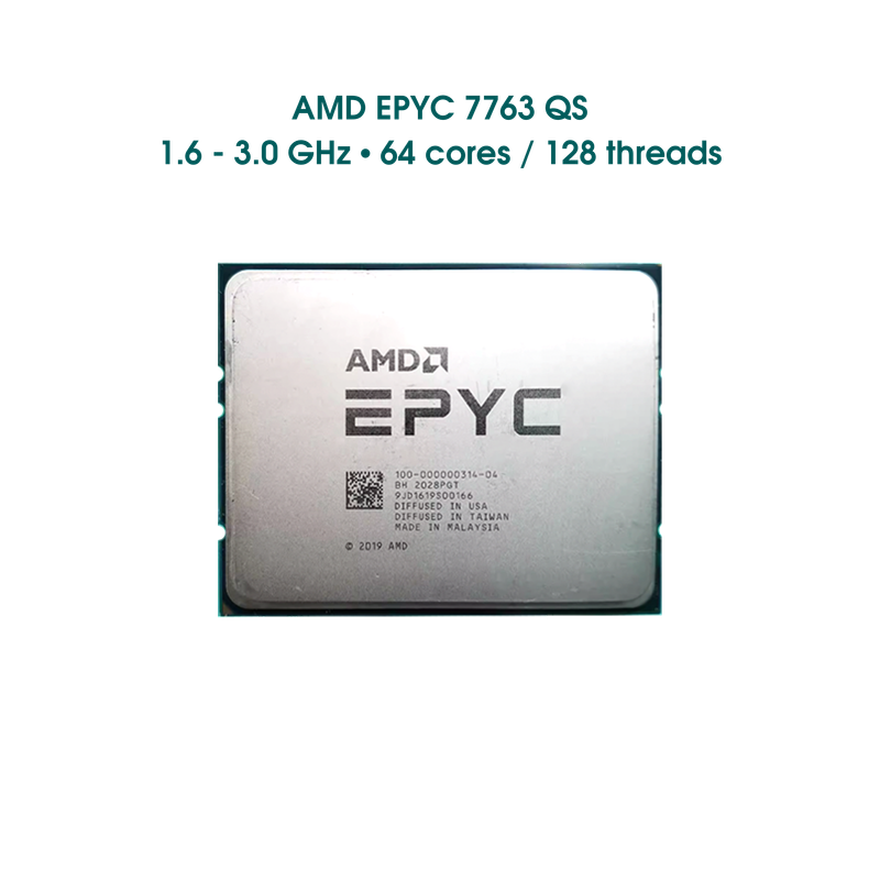 CPU AMD EPYC 7763 QS