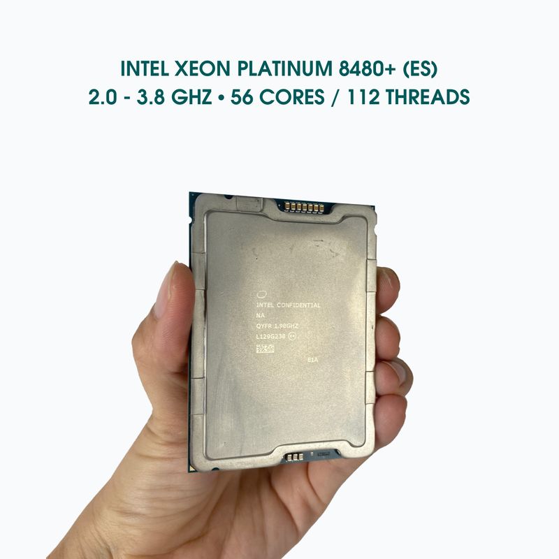CPU Intel Xeon Platinum 8480+ ES