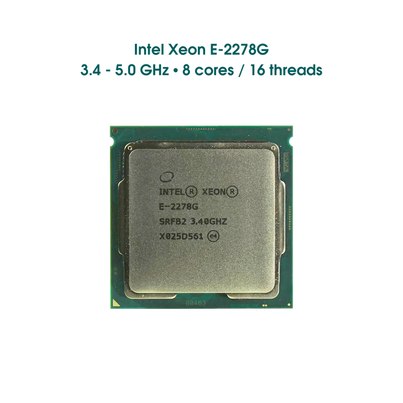 CPU Intel Xeon E-2278G