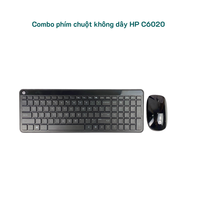 Bộ bàn phím chuột không dây HP C6020 kết nối USB