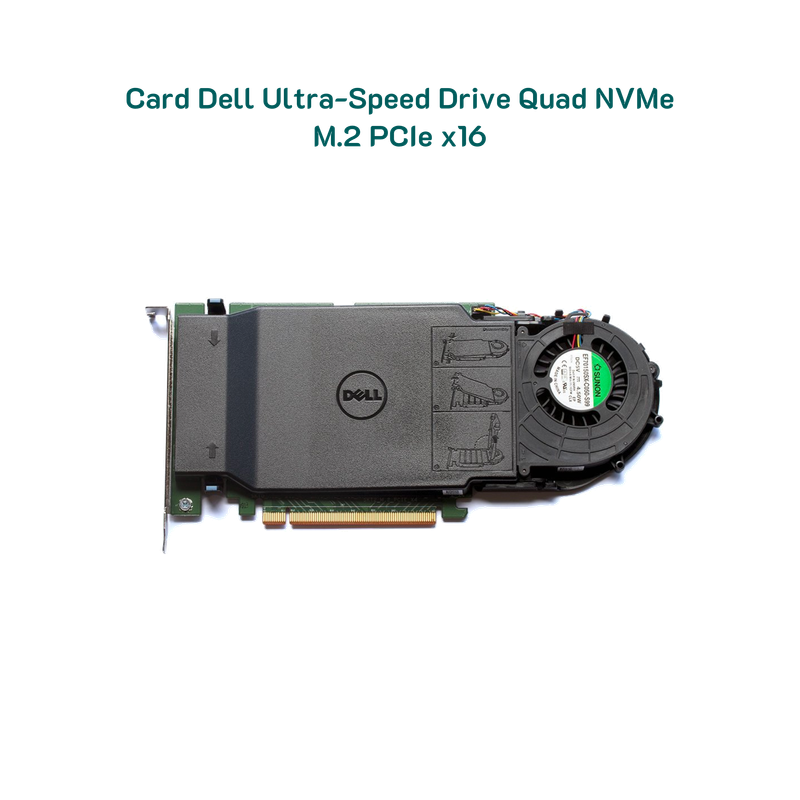 Card Dell Ultra-Speed Drive Quad NVMe M.2 PCIe x16