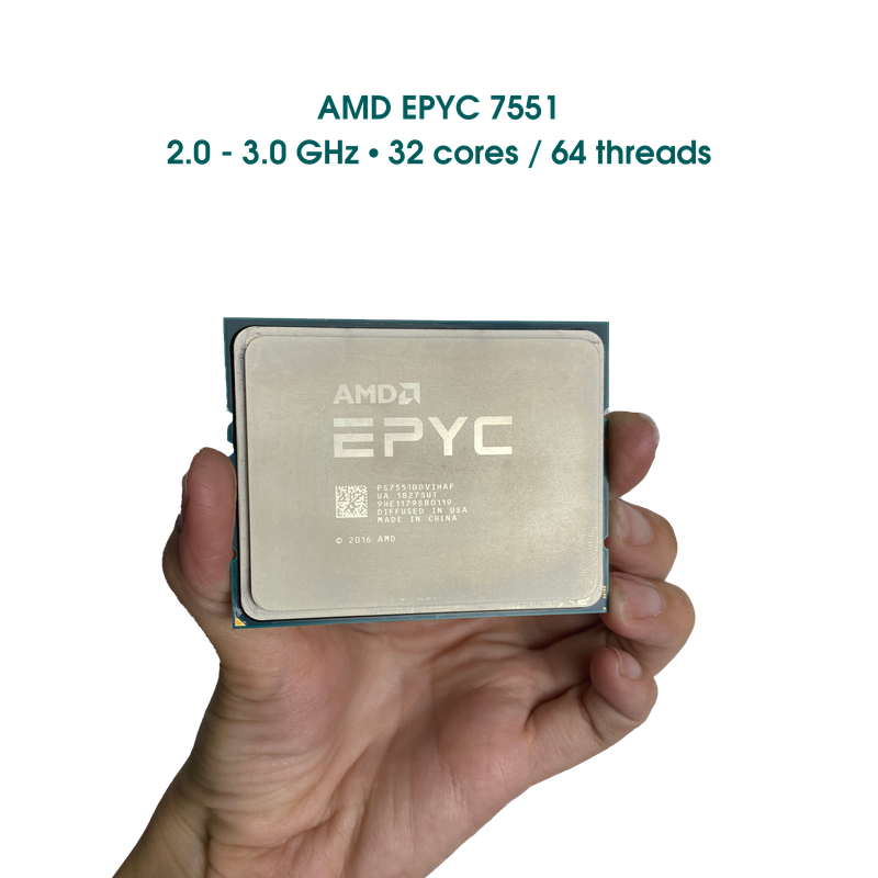 CPU AMD EPYC 7551