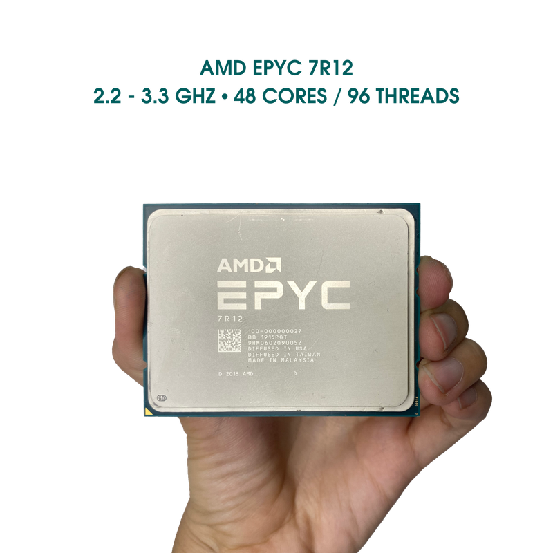 CPU AMD EPYC 7R12