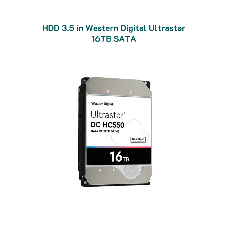 Ổ cứng HDD 3.5in WD Ultrastar DC HC550 16TB