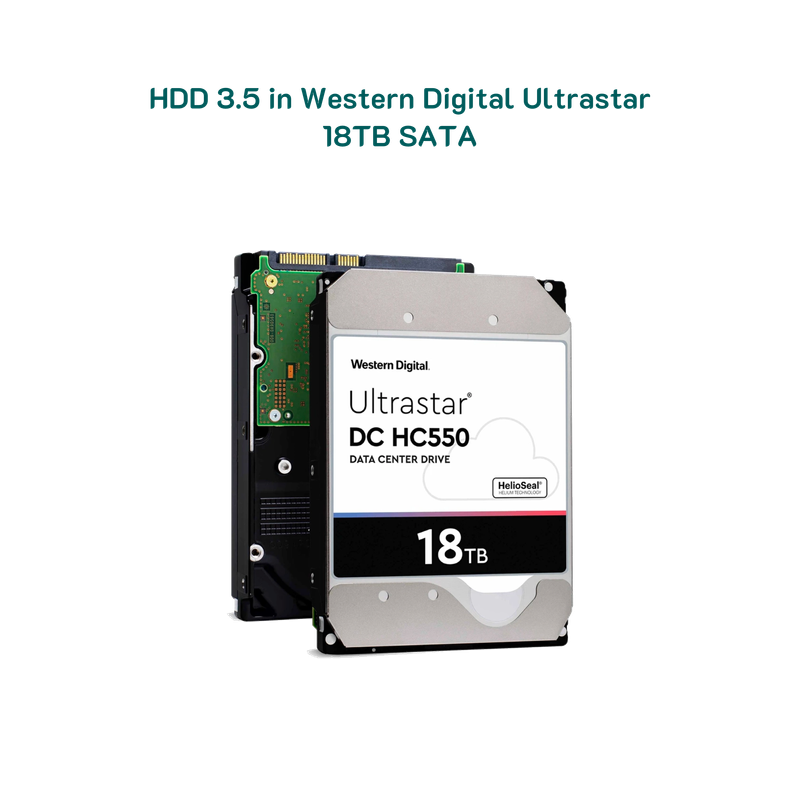 Ổ cứng HDD 3.5in WD Ultrastar DC HC550 18TB