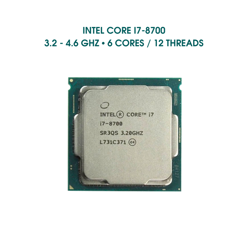 CPU Intel Core i7-8700