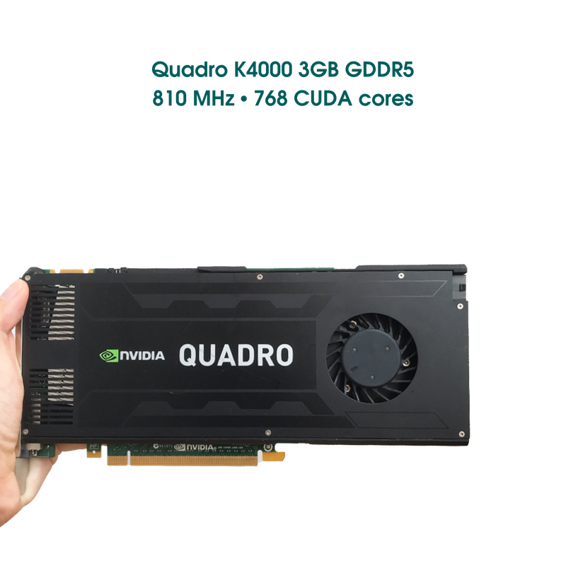 Card đồ họa Nvidia Quadro K4000