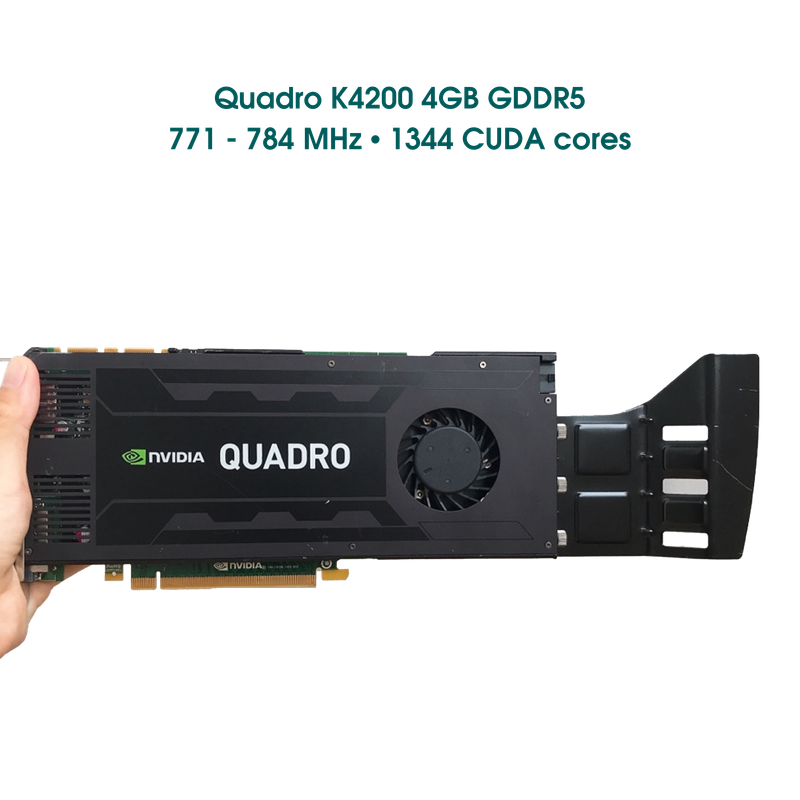Card đồ họa Nvidia Quadro K4200