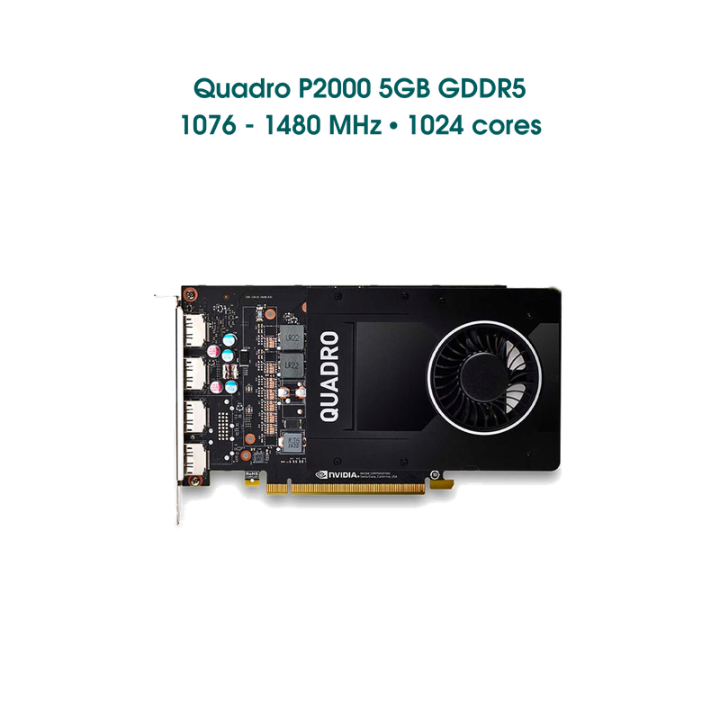 Card đồ họa Nvidia Quadro P2000