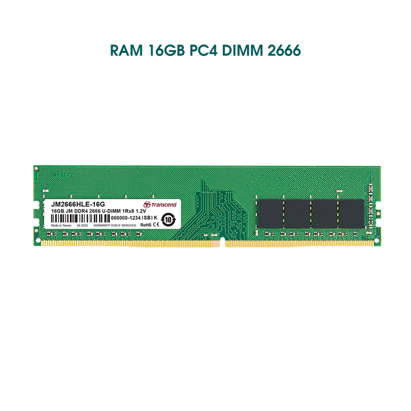RAM PC cho desktop 16GB DIMM DDR4 2666 Mixed