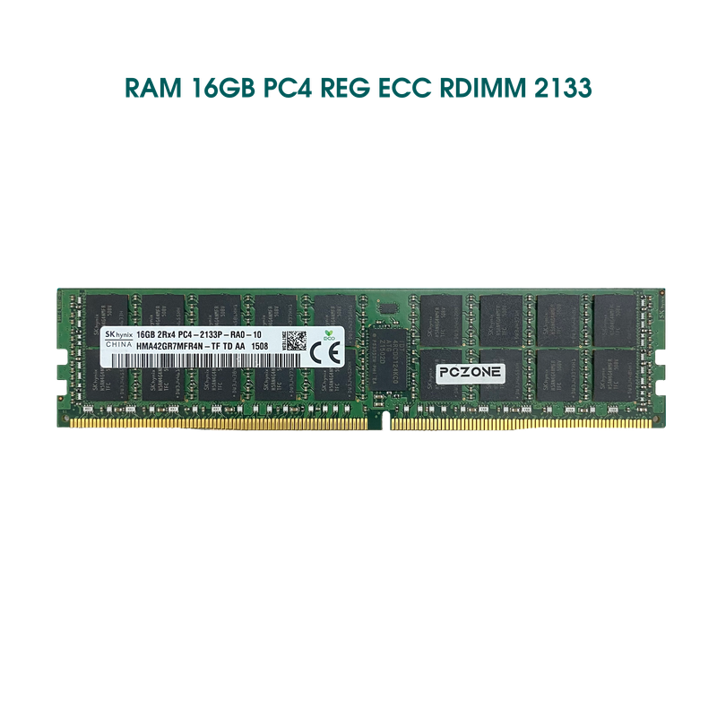 RAM 16GB Registered ECC RDIMM DDR4 2133 Mixed