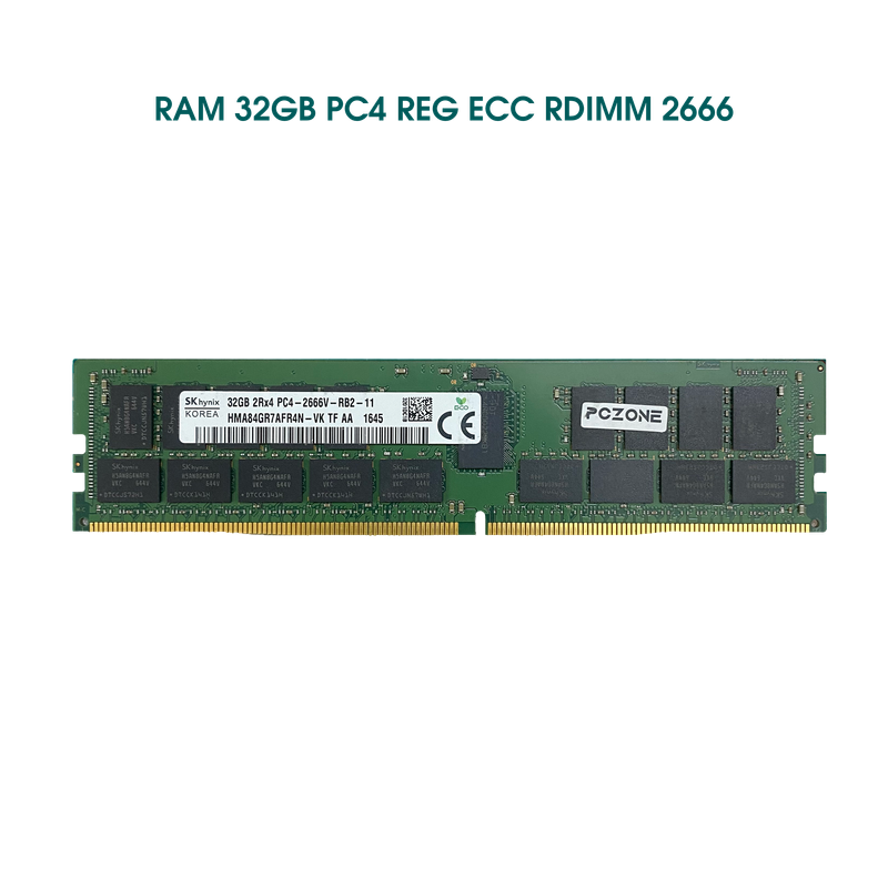 RAM 32GB Registered ECC RDIMM DDR4 2666 Mixed