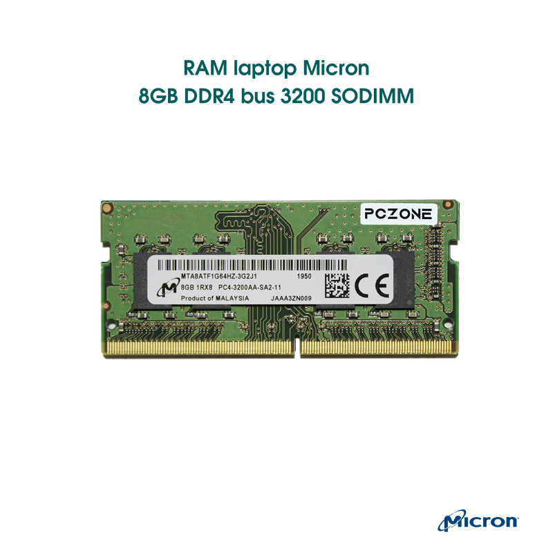 RAM laptop Micron 8GB DDR4 bus 3200 SODIMM