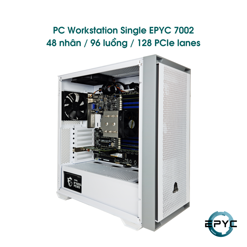 PC Workstation Single EPYC 7002 (7642 / 7R12)