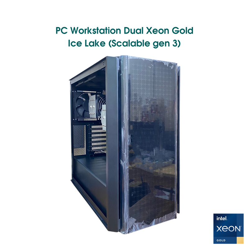 PC workstation Dual Xeon Gold 6342 ES (Xeon Scalable gen 3)
