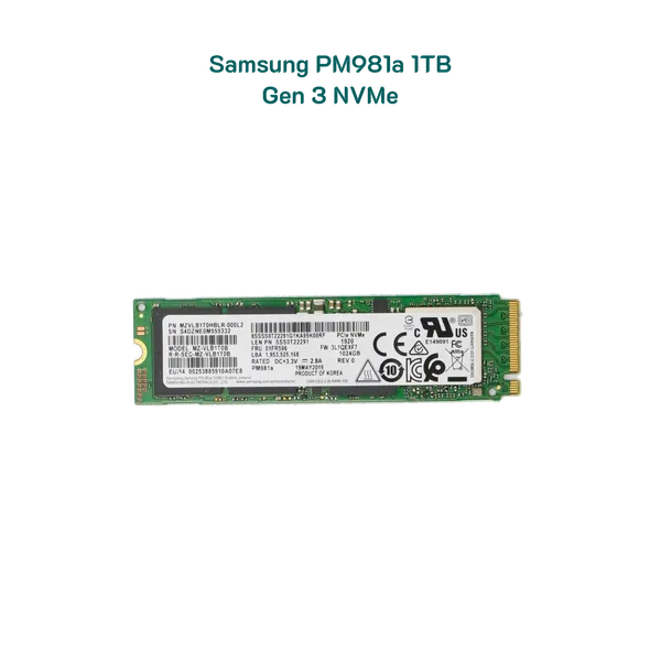 Ổ cứng 1Tb Samsung PM981a NVMe PCIe 3.0 x4