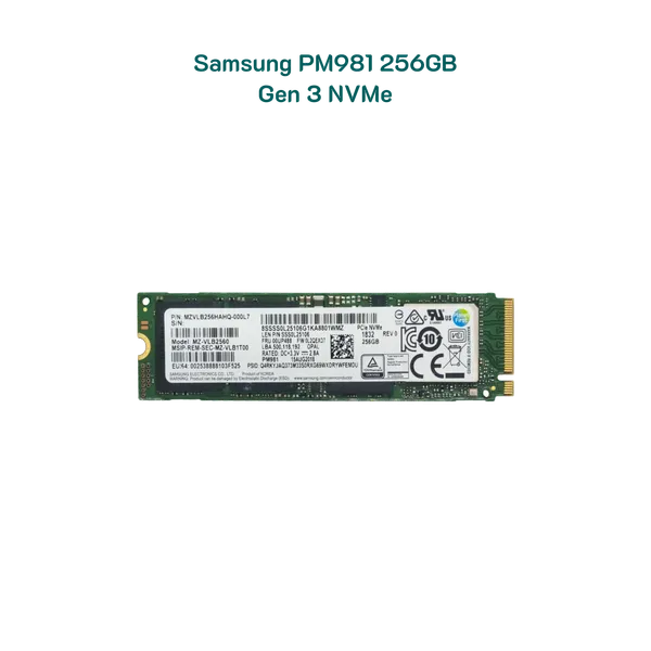 Ổ cứng 256Gb Samsung PM981 NVMe PCIe 3.0 x4