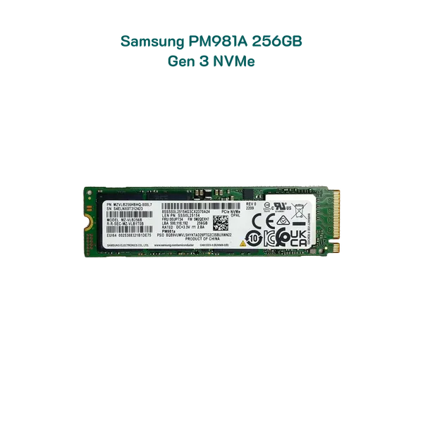 Ổ cứng 256Gb Samsung PM981a NVMe PCIe 3.0 x4