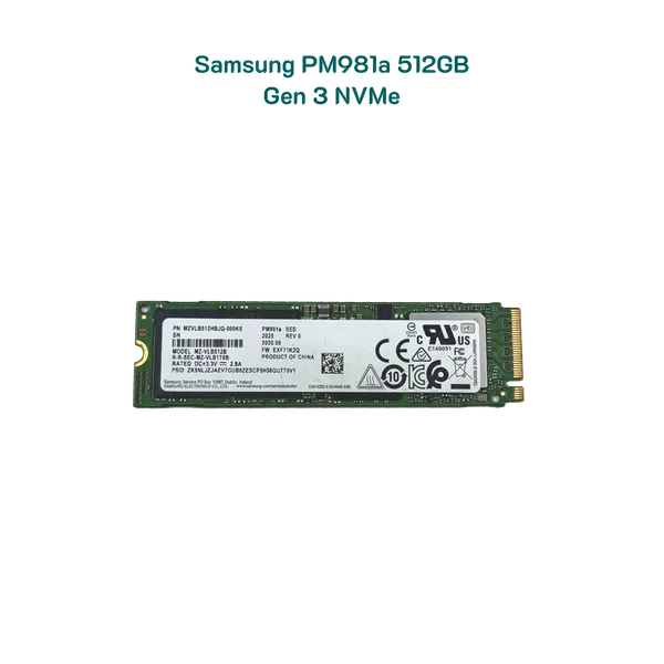 Ổ cứng 512 Samsung PM981a NVMe PCIe 3.0 x4