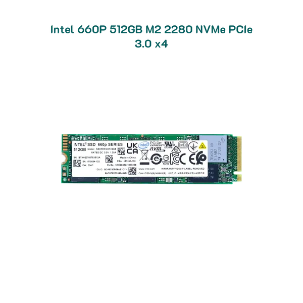 Ổ cứng SSD Intel 660P 512GB M2 2280 NVMe