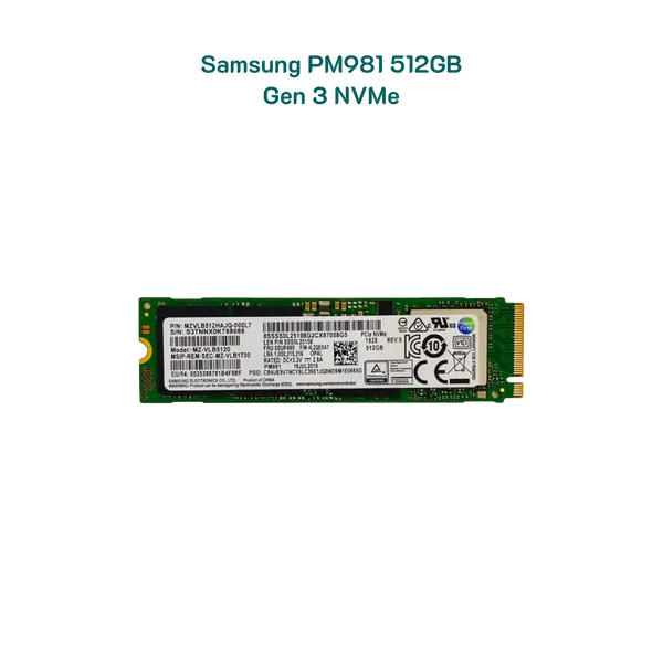 Ổ cứng 512Gb Samsung PM981 NVMe PCIe 3.0 x4