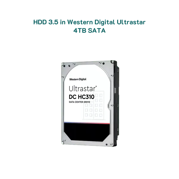 Ổ cứng HDD 3.5in WD Ultrastar DC HC310 4TB