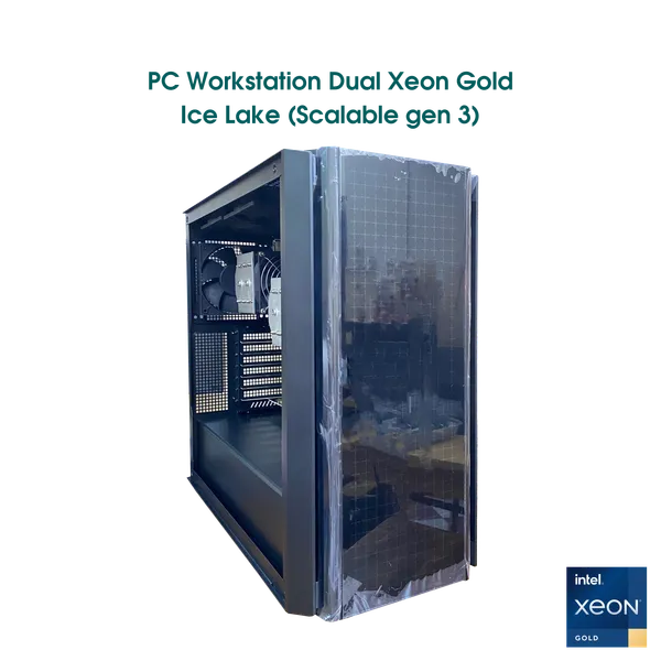 PC workstation Dual Xeon Gold 6342 ES (Xeon Scalable gen 3)