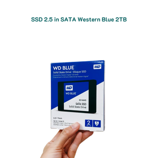 Ổ cứng SSD Western Blue 2TB 3D NAND 2.5 inch SATA III (SATA 3)