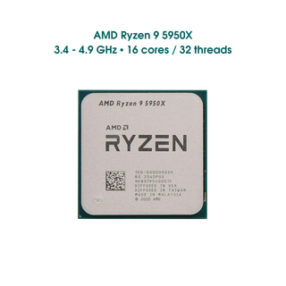 CPU AMD Ryzen 9 5950X