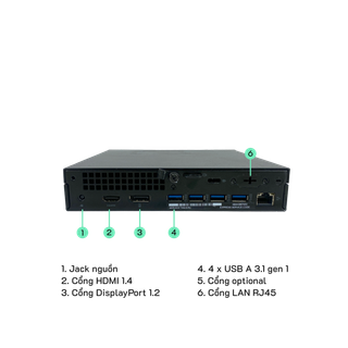 Máy tính Mini PC Dell Optiplex 7050 Micro 65W