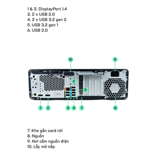 Máy trạm HP Z2 Small Form Factor G8 Workstation