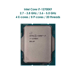 CPU Intel Core i7-12700KF