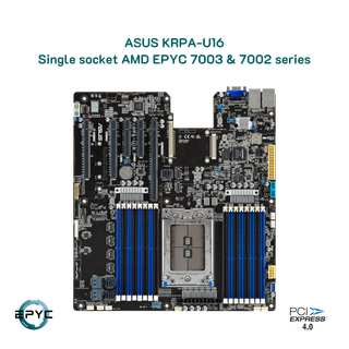 Mainboard server ASUS KRPA-U16 single socket AMD EPYC 7002 và 7003 series