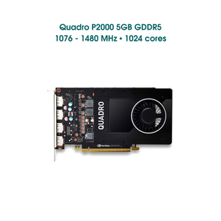 Card đồ họa Nvidia Quadro P2000